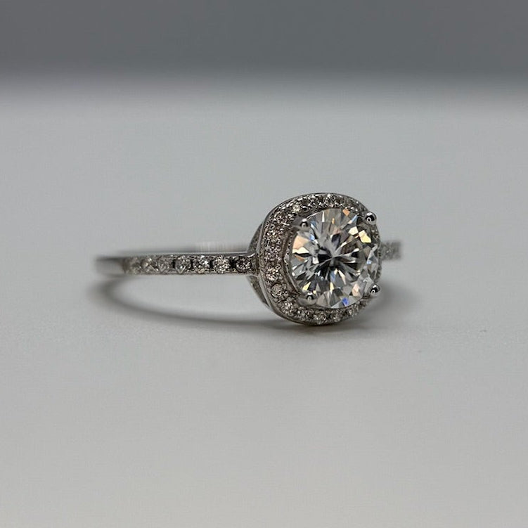 Moissanite Ring