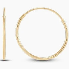 Moissanite Hoops 2.3mm