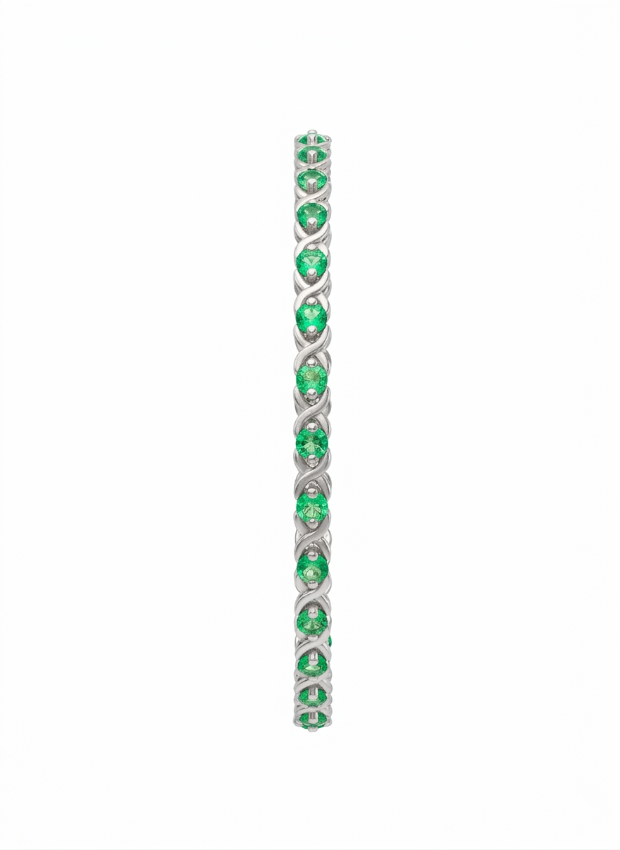 Genuine Emerald Bracelet