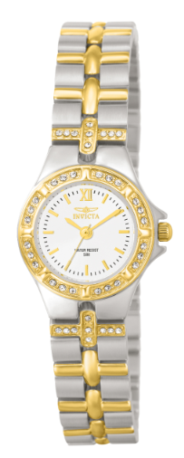 Invicta Wildflower Swiss Ronda 763 Caliber Women's Watch - 21.5mm. Steel. Gold (0133)