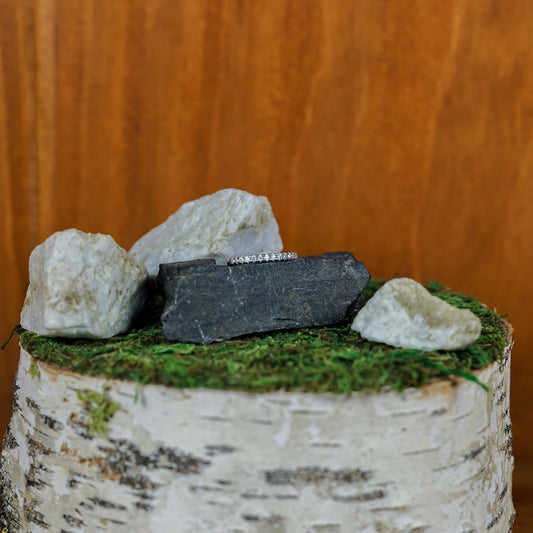 Moissanite Band Ring