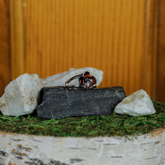 Genuine Garnet Ring