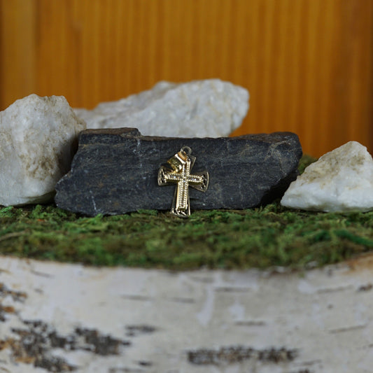 Gold Cross Pendant