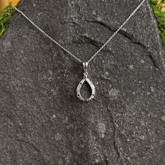 Genuine Red Diamond Pendant with Chain