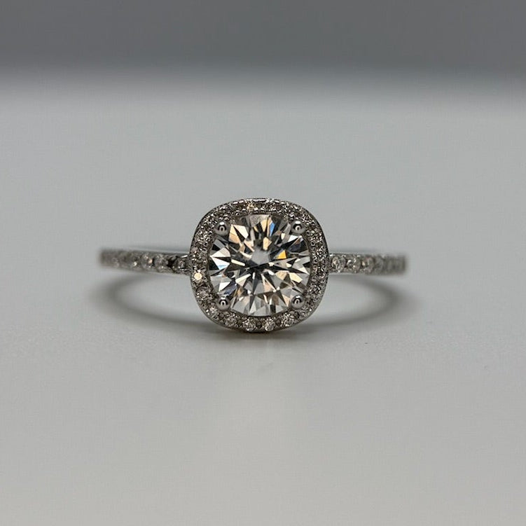 Moissanite Ring