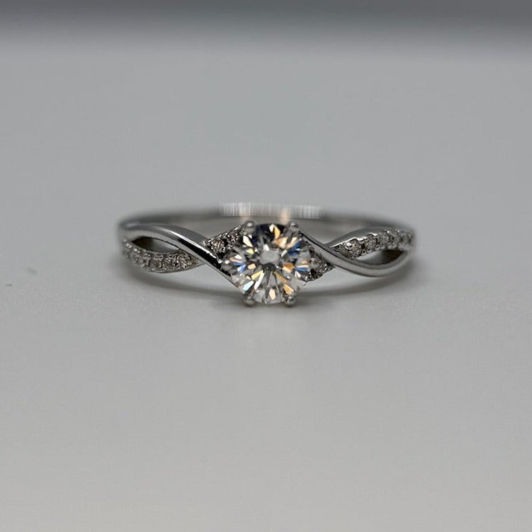 Moissanite Ring