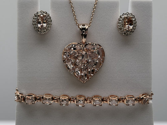 Morganite Earrings