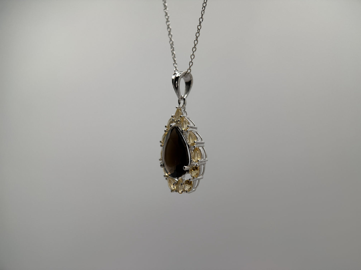 Smokey Quartz and Citrine
