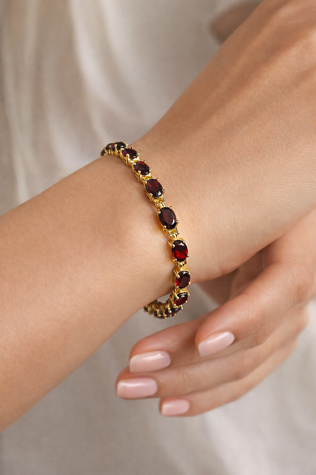 Garnet Bracelet